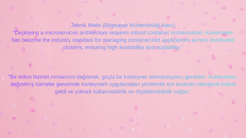 Profesyonel İngilizce - Türkçe Metin Çevirisi