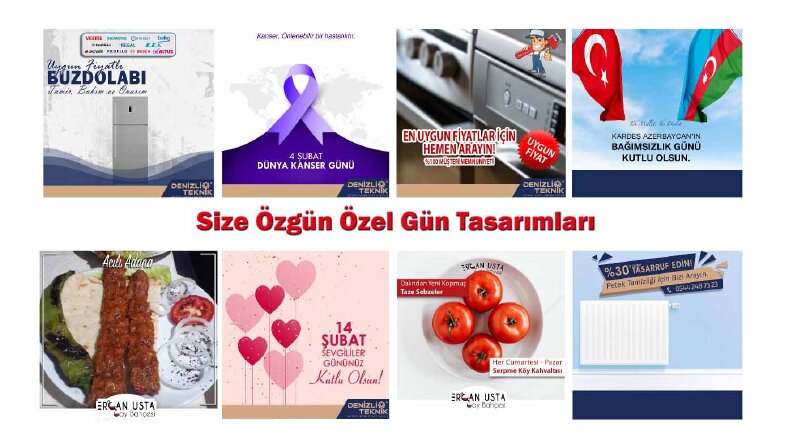 İnstagram için sponsorlu içerik tasarımları