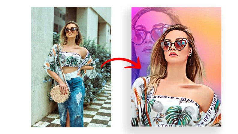Fotorafları Dijital Portreye Dönüştürme
