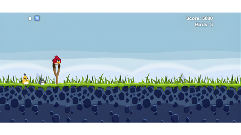 Angry Birds Clone - HTML5 Playable Ad