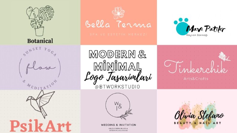 Minimal Logo Tasarımları