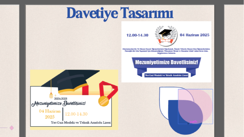 konsept davetiye tasarımı