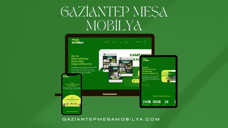 Meşa Mobilya | Modern & Estetik Mobilya Web Tasarımı