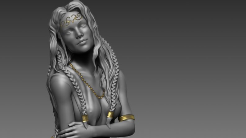 Afrodit 3D Model