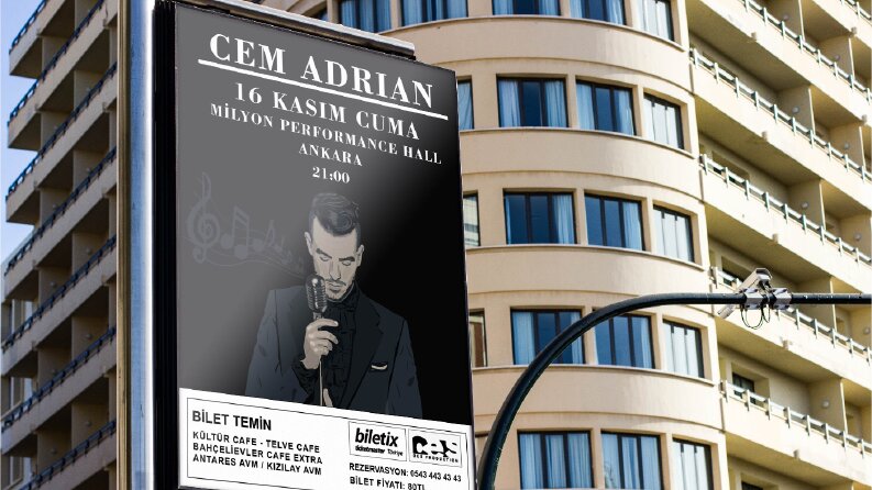 Konser Afişi Tasarımı