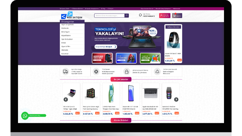 I-Series E-Ticaret Yazılımı