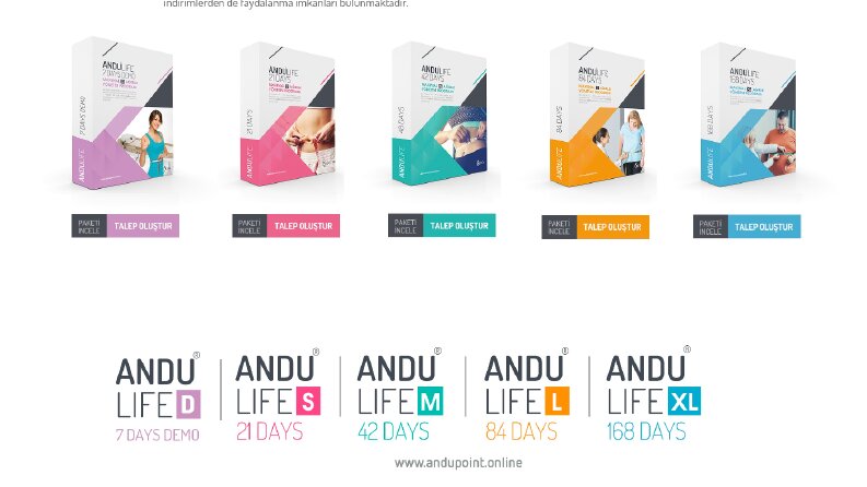 ANDULIFE MAXIMAL AĞIRLIK YÖNETİM PROGRAMI 