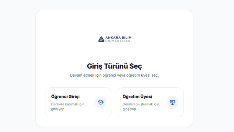 Ankara Bilim Üniversitesi - Web Site Tasarımı