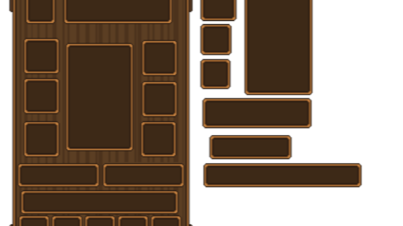 Pixel art oyun için Profil UI