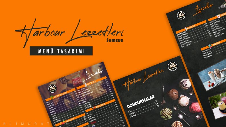 Menü Tasarımları (Kurumsal)