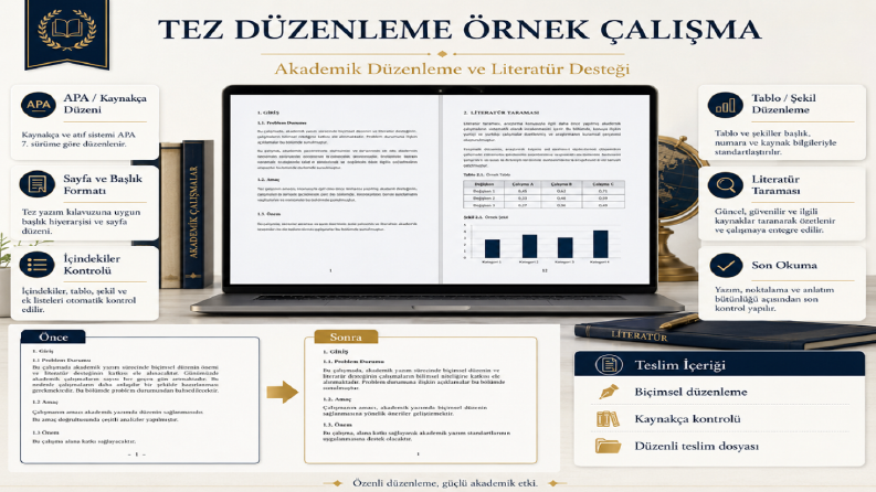 Tez ve Akademik Belge Düzenleme Çalışması