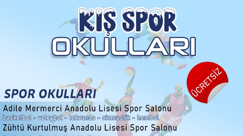 ZEYTİNBURNU BELEDİYESİ SPOR OKULU TANITIM AFİŞİ