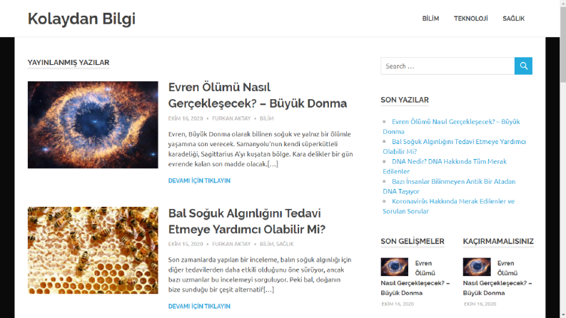 Kolaydan Bilgi