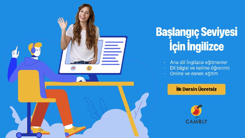 Cambly Banner Tasarımı