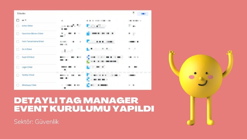 Güvenlik Sektörüne Özel Tag Manager Oluşturuldu