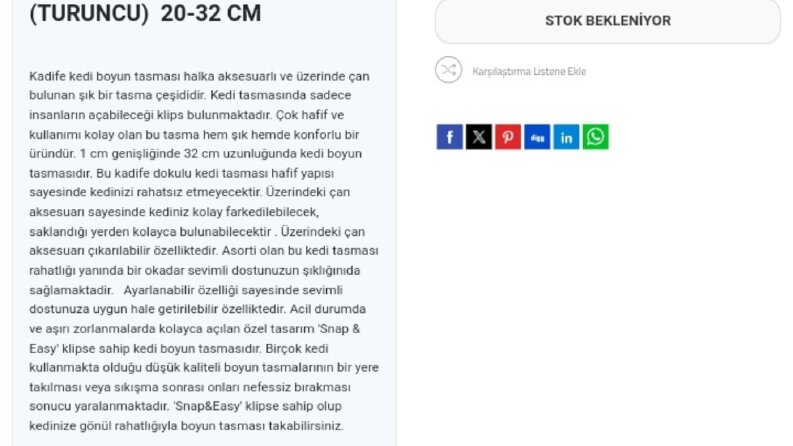 WEB SİTESİ İÇERİKLERİ