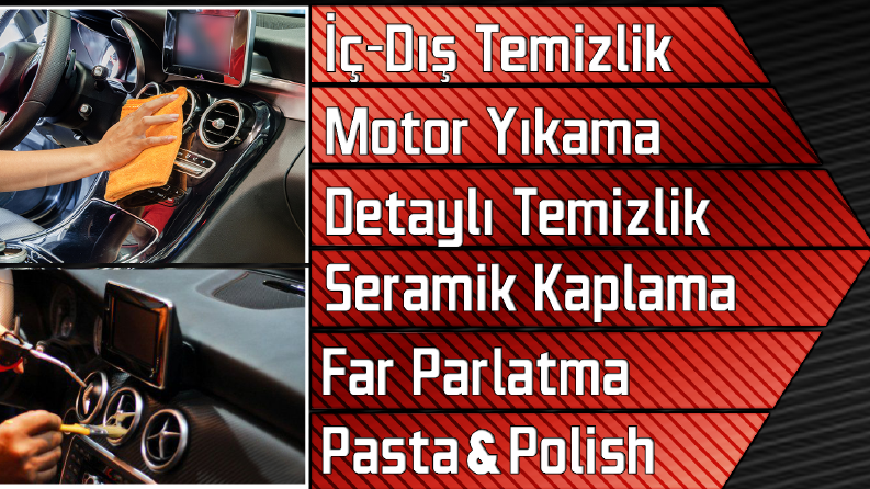 Oto Yıkama Tabela ve Afiş tasarımı