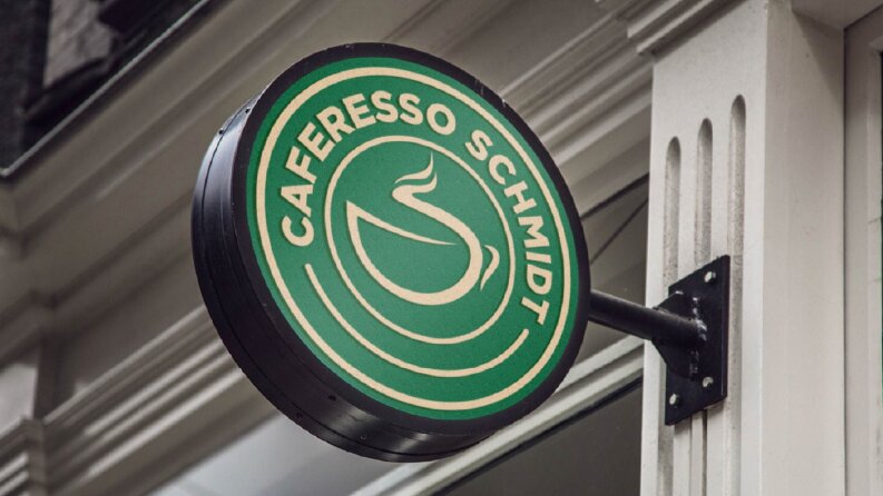 Caferesso Schmıdt -Logo Tasarımı