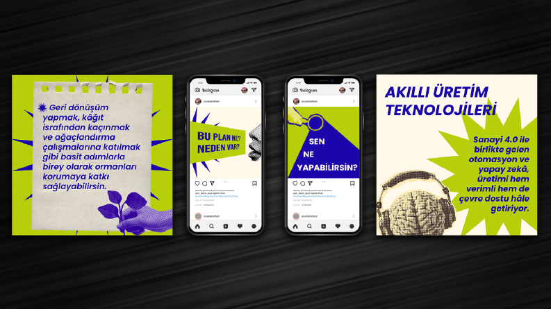 sosyal medya infografik post tasarımı