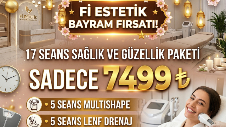 Güzellik Merkezi Bayram Kampanyası Sosyal Medya Tasarımı