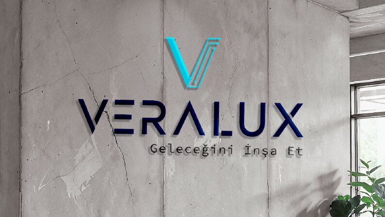 VERALUX - Teknoloji Firmasına Kurumsal Logo Tasarım