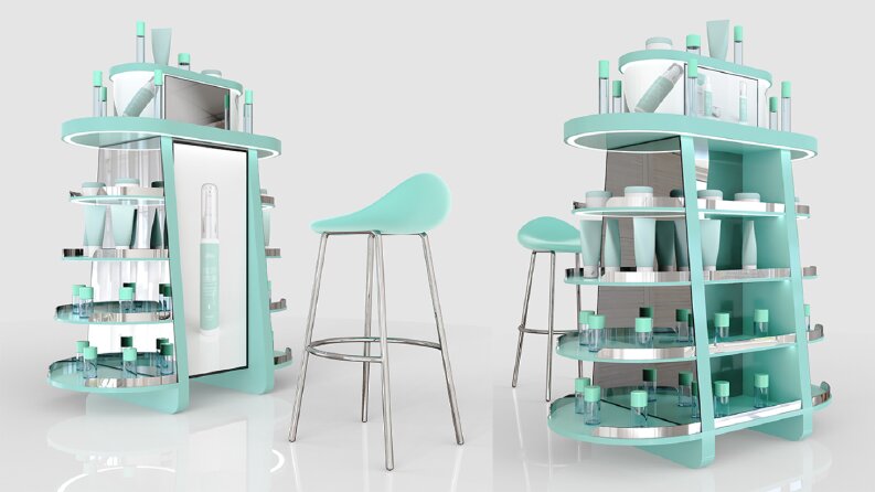3D Stand Tasarım ve Render