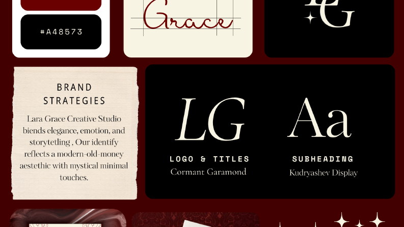 Lara Grace Creative Studio Kimlik Tasarımı