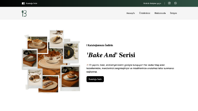Bake & Bond Patisserie Panel Teslimi