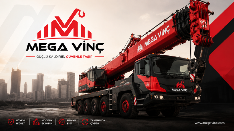 Mega Vinç - Kurumsal Kimlik Tasarımı