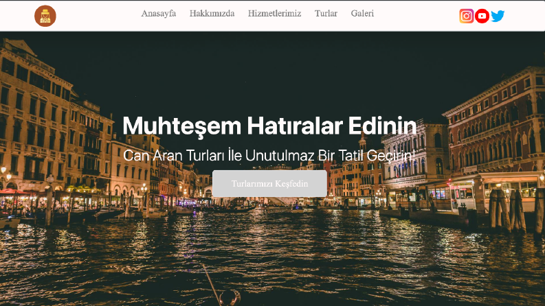 Tur Web Sitesi