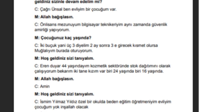 Deşifre metinleri
