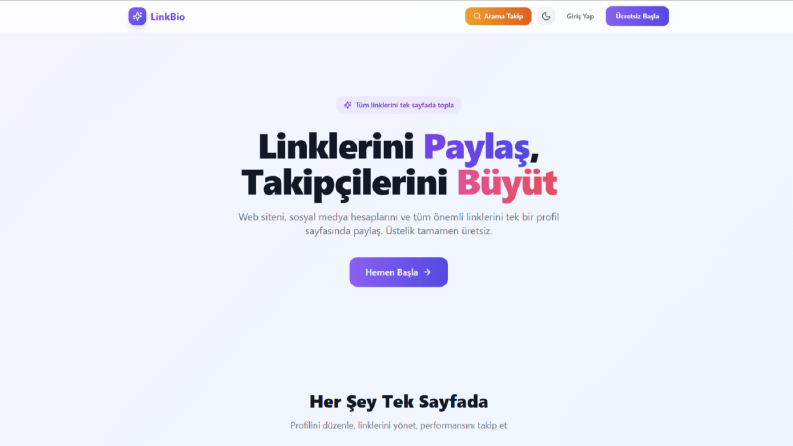 Modern ve İşlevsel Web Sitesi Geliştirme
