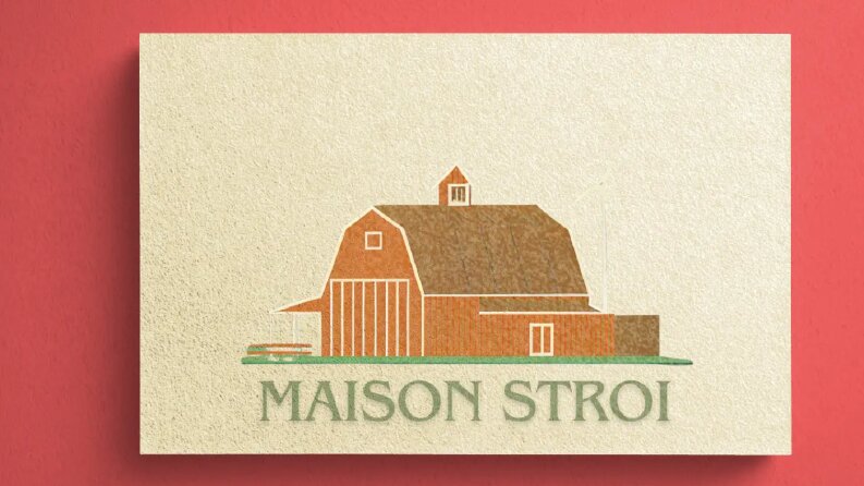 Maison Stroi Logo Tasarımı