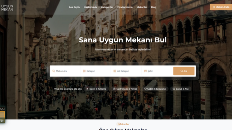 UygunMekan.com - İşletme Listeleme, Blog & Online E-Dergi