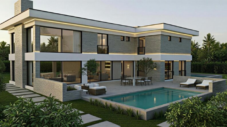 KOCAELİ MODERN MİMARİ RUHSAT PROJESİ
