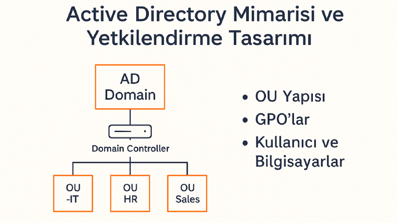 Active Directory Kurulumu ve Yönetimi