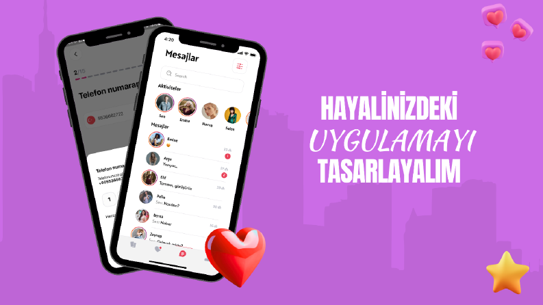 Hayalinizdeki uygulamayı tasarlayalım