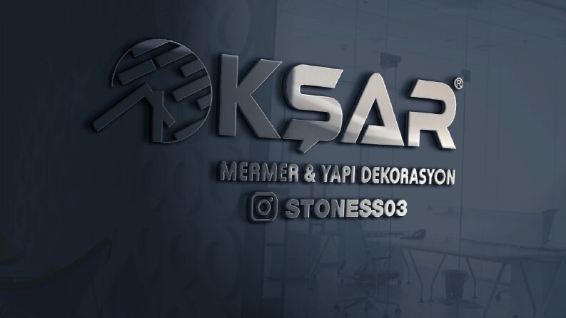 Okşar mermer ve dekorasyon kurumsal logo