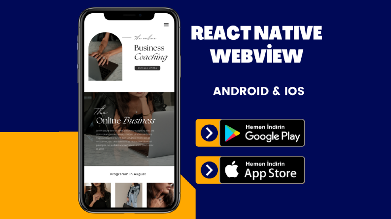Web sitenizi webview android ios mobil uygulama yapabilirim