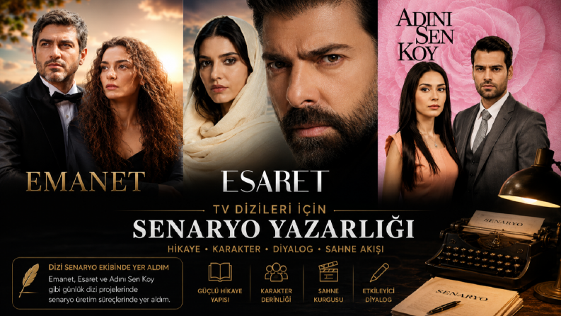 TV Dizileri Senaryo Yazarlığı(Emanet, Esaret, Adını Sen Koy)