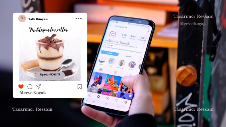 İnstagram reklam gönderisi tasarımı