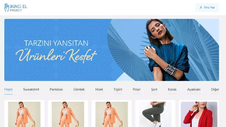 İkinci El Alışveriş Sitesi