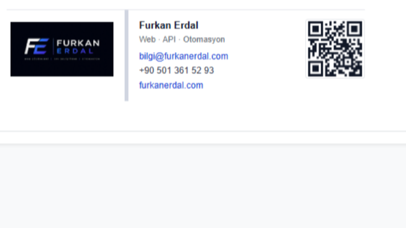 Furkan ERDAL - İmza Tasarımı