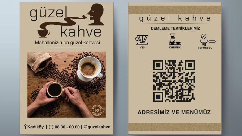 Güzel Kahve El Broşürü