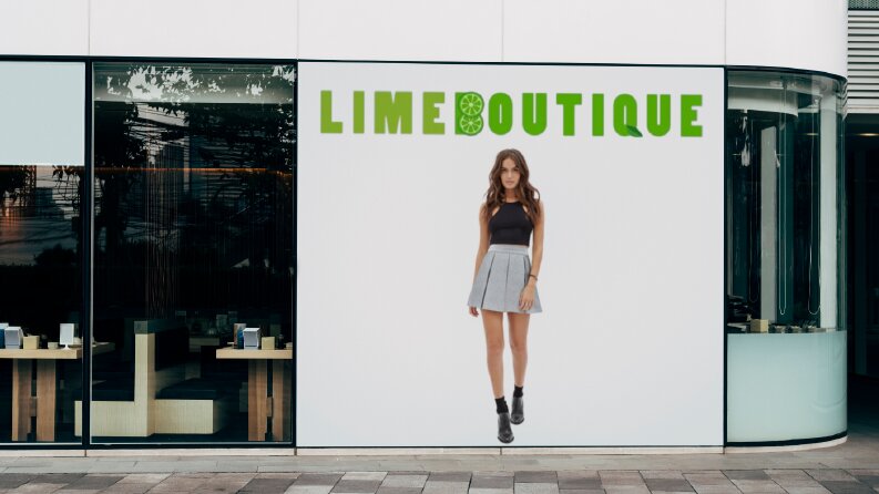 LIMEBOUTIQUE Mockup Çalışması