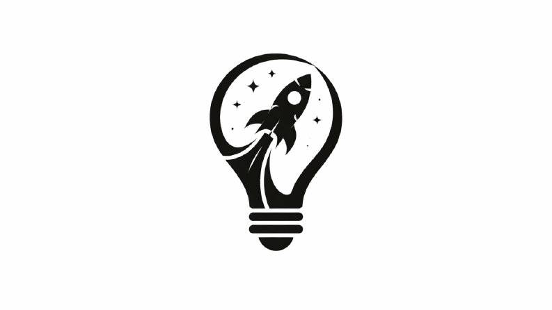Minimal ve özgün siyah logo tasarım portföyü