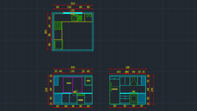 Profesyonel AutoCAD çizimleri