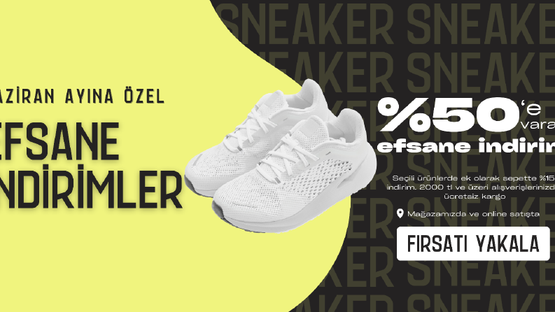 Ayakkabı banner çalışması