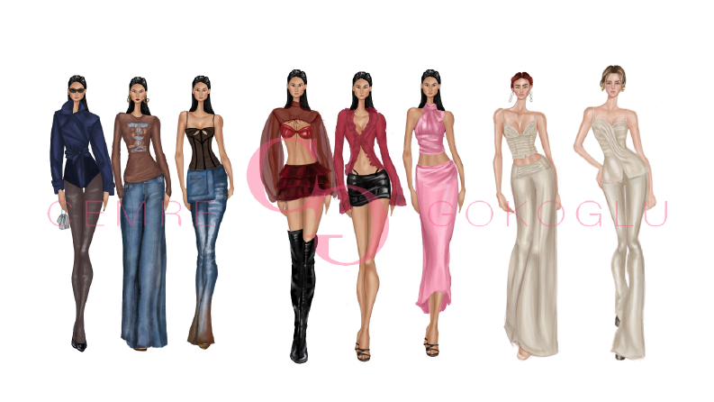 Moda Tasarım Artistik Çizim ve İllüstrasyonlar