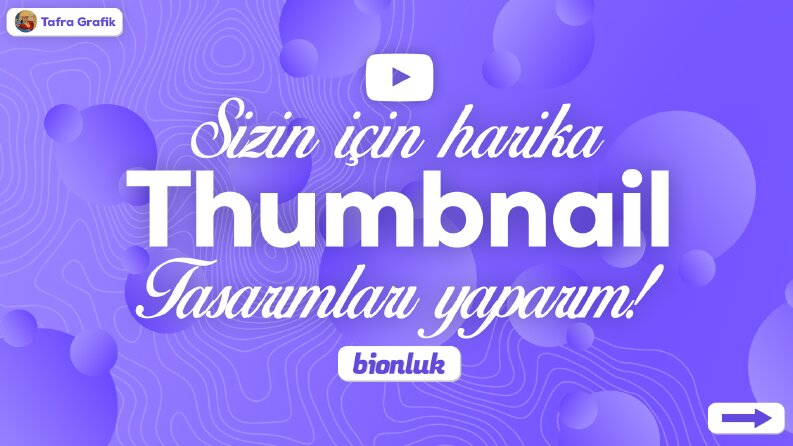 Youtube Thumbnail Tasarımı